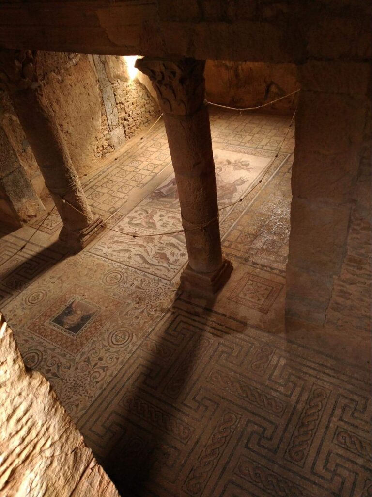 Bulla Regia mosaic floor